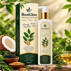 RootGlow Organic Hair Oil